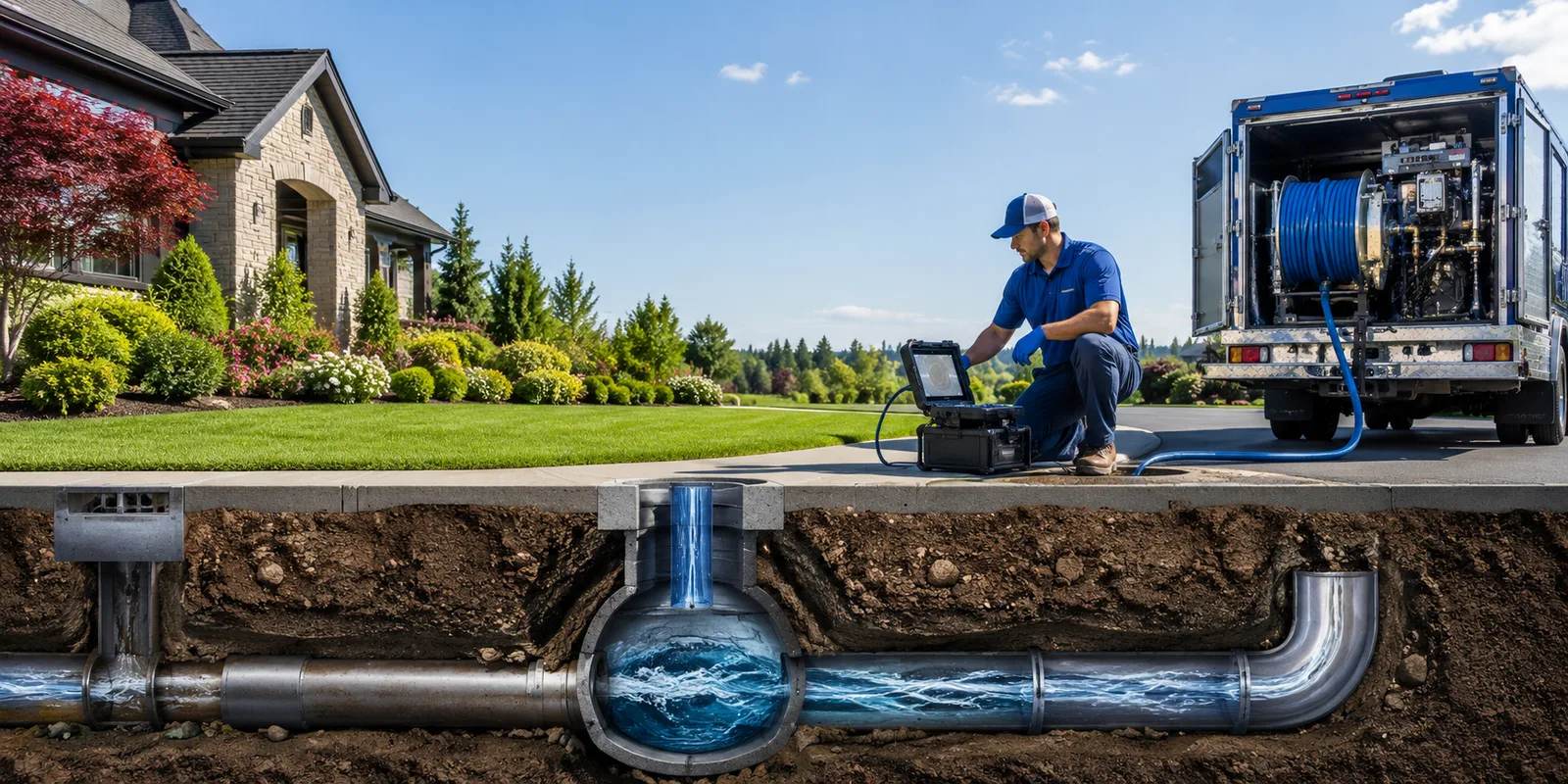 Drainage restoration information for New Lothrop, MI